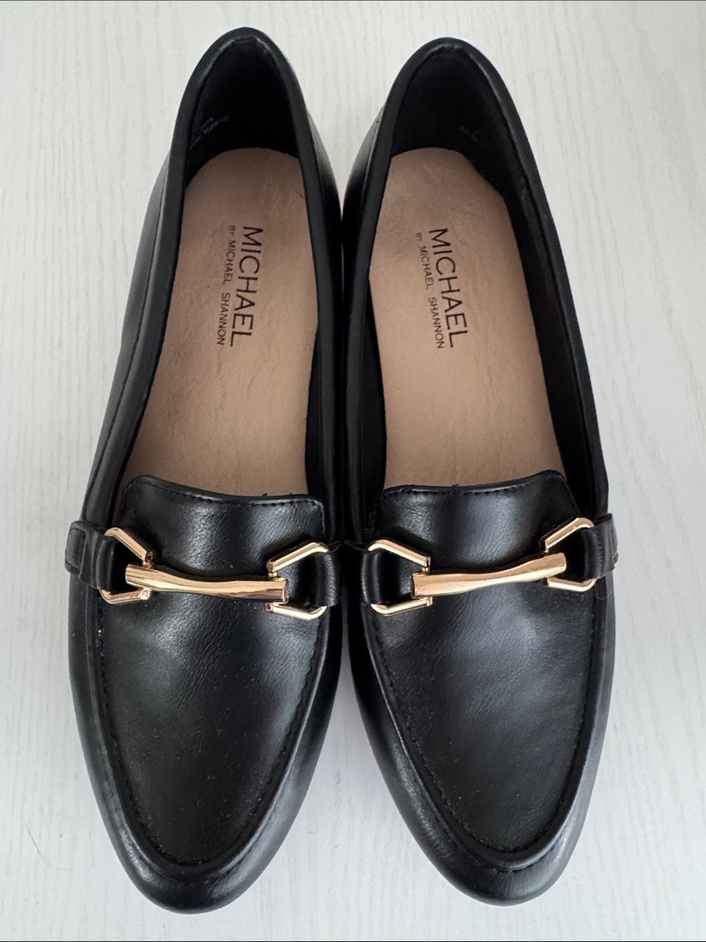 Michael Shannon Black Loafers 7.5
